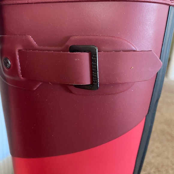 Hunter Asymmetric Colorblock Welly Boot LIKE NEW - Picture 6 of 10